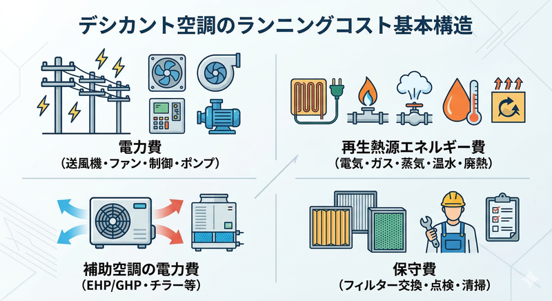 ランニングコストの基本構造